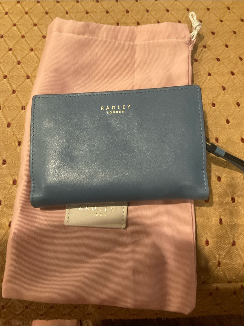 Radley London blue Bifold Wallet in Package EUC